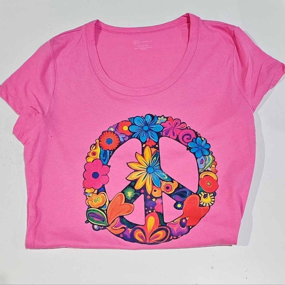 XL Hot pink NWOT Peace